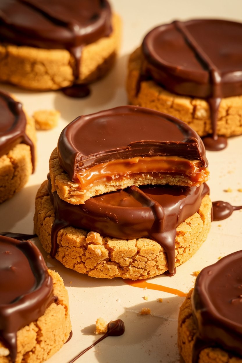 TwixInspired Cookies Recipe Emma's Cake Studio