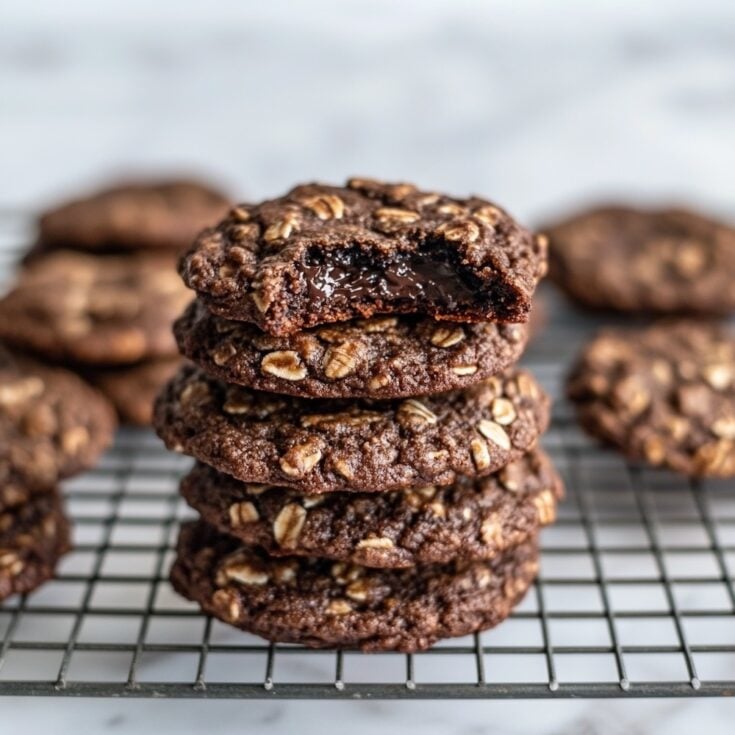 Dark Chocolate Oatmeal Cookies: A Rich, Chewy Treat