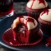 vampire bites halloween cupcakes