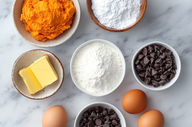Chocolate Cookies with Creamy Pumpkin Filling