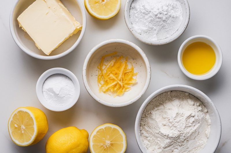 Lemon Meltaway Cookies with Sweet Lemon Glaze