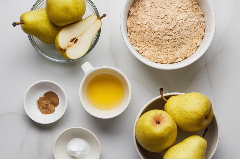How to Make a Pear Dump Cake?