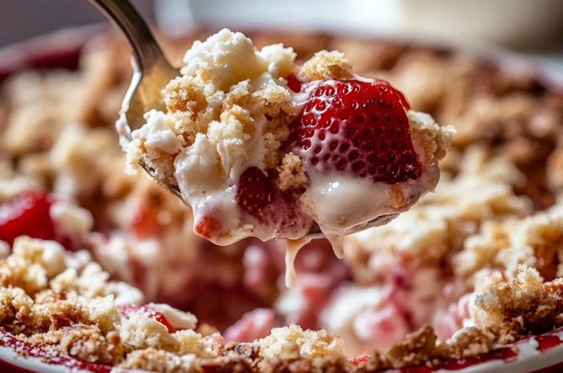 Strawberry Dump Cake Recipe