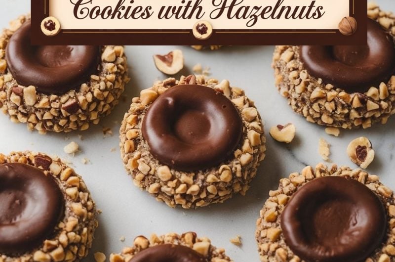Chocolate Hazelnut Thumbprint Cookies Recipe