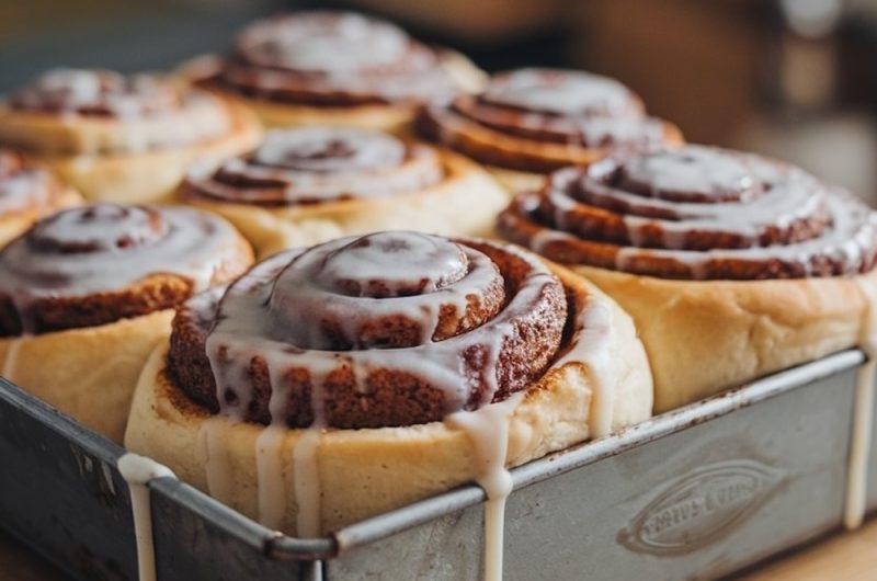 Cinnamon Rolls with Glaze