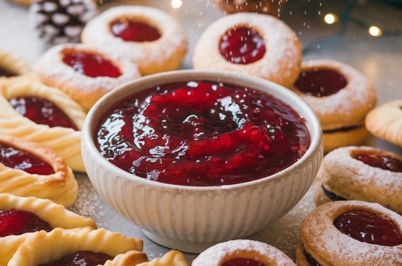 Homemade Cranberry and Pomegranate Jam Recipe