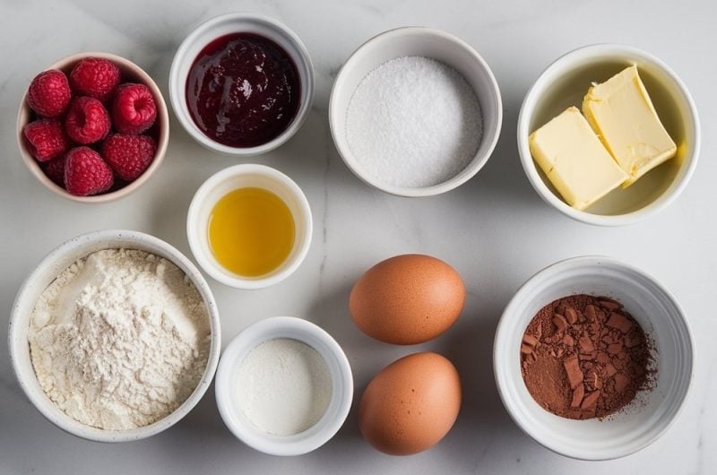 How to Make Fudgy Chocolate Cookies with Raspberry?