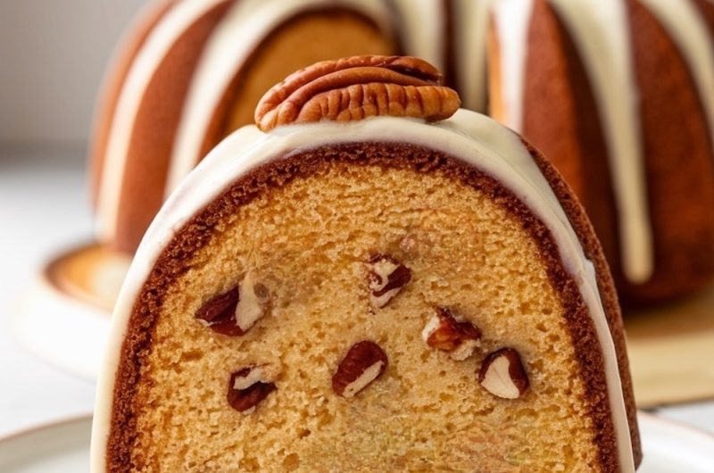 Butter Pecan Pound Cake Recipe