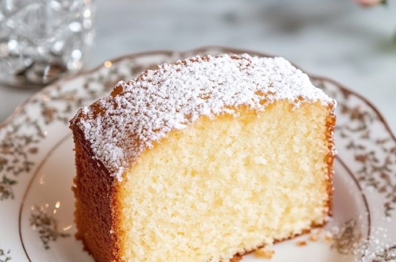 Cream Cheese Pound Cake Recipe