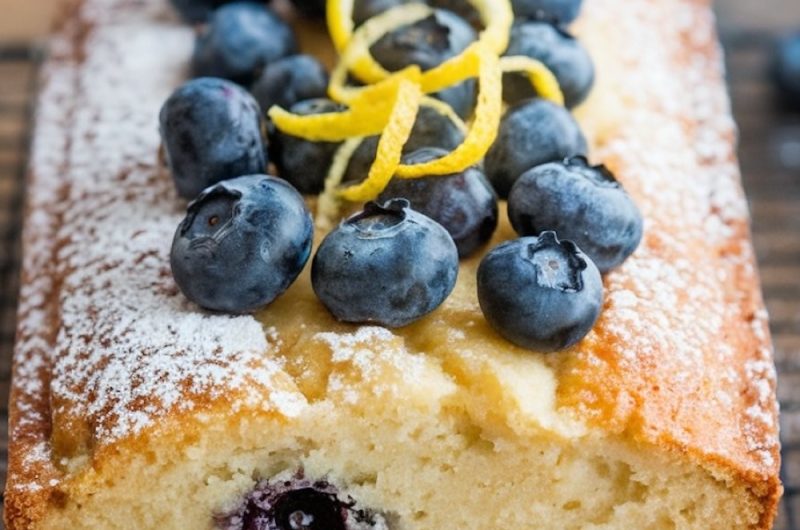 Lemon Blueberry Pound Cake