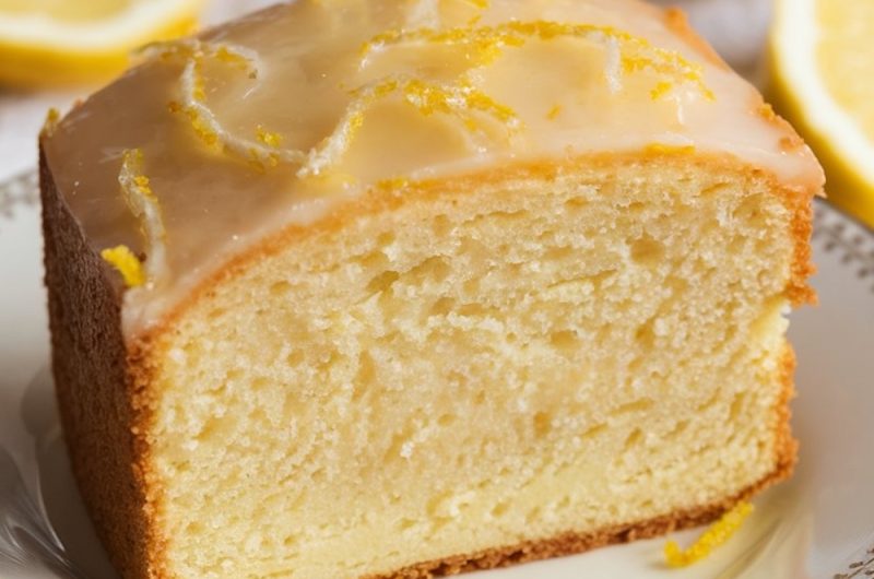Lemon Pound Cake Recipe