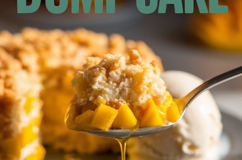 Mango Dump Cake