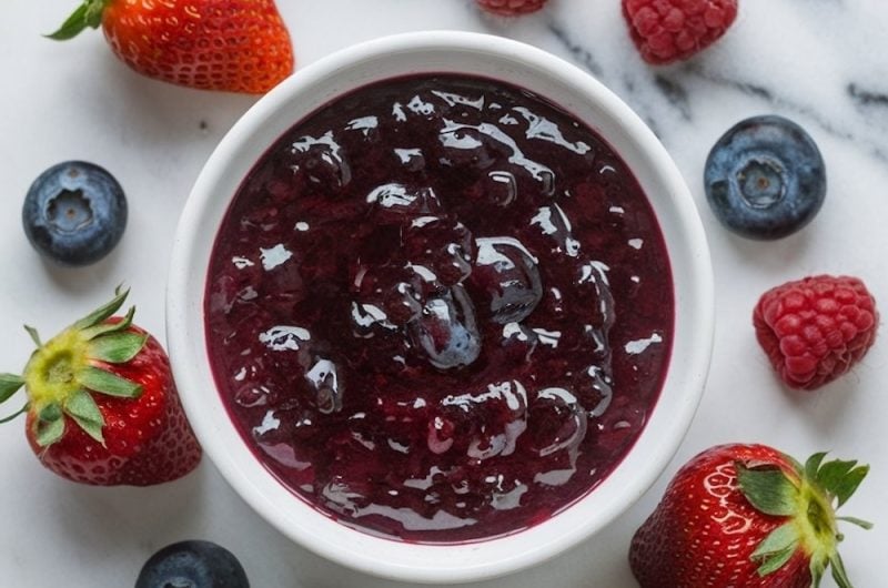 Mixed Berry and Vanilla Jam Recipe
