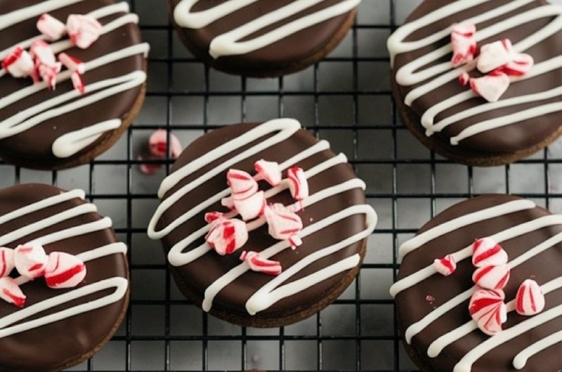 Peppermint Bark Cookies