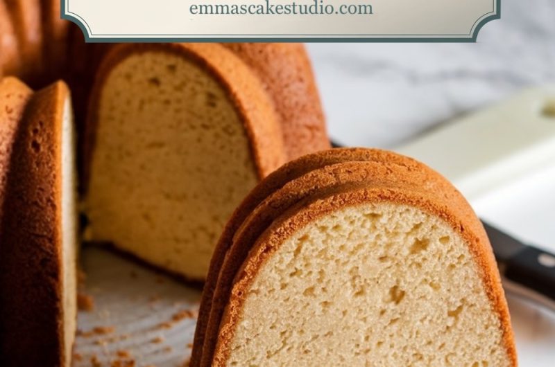 Sour Cream Pound Cake Recipe