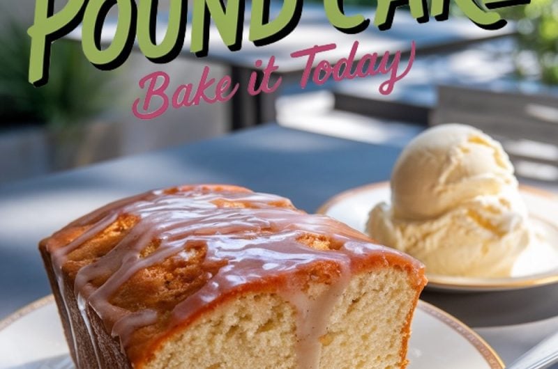 7-Up Pound Cake with Sweet Lemon Glaze