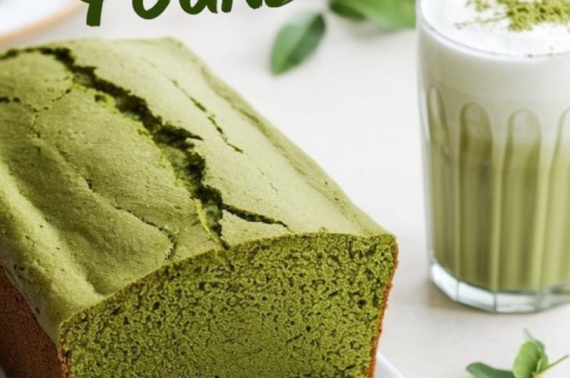 Matcha Pound Cake Recipe