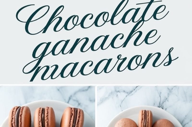 Chocolate Ganache Macarons Recipe