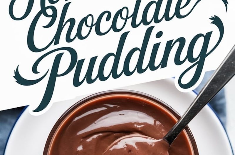 Creamy Homemade Chocolate Pudding Recipe