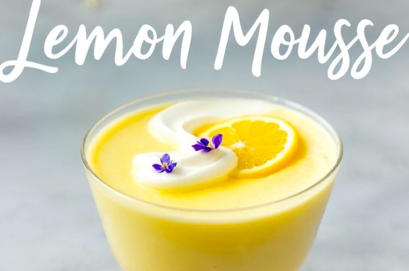 Lemon Mousse Recipe