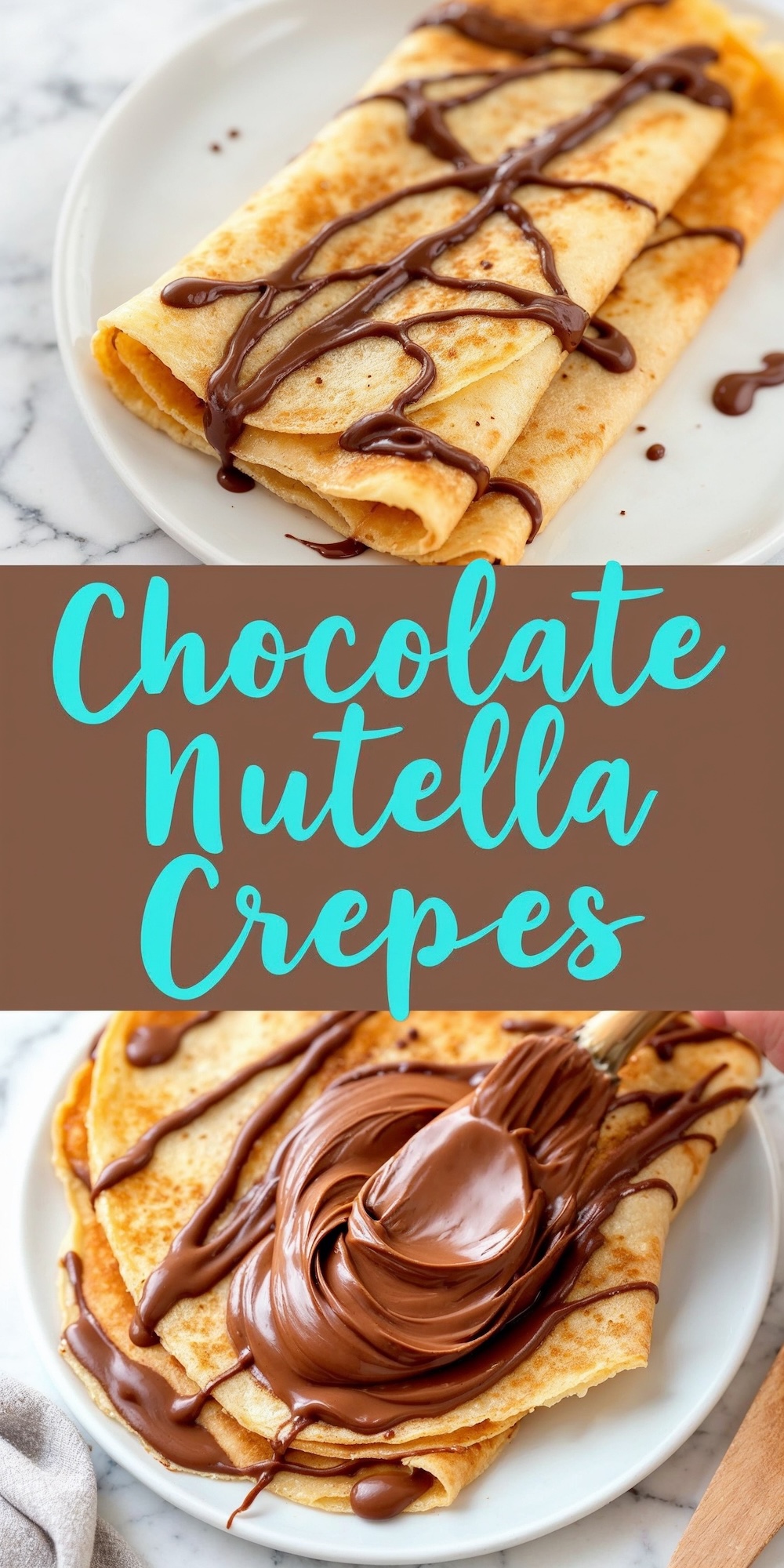 Folded Nutella crepes are the ultimate treat. Made with soft, golden crepes and filled with creamy Nutella, they’re perfect for breakfast, dessert, or anytime snacking. A drizzle of melted chocolate on top makes them even more irresistible, and a dusting of powdered sugar adds the final touch. These crepes are easy to make but feel like a luxurious indulgence that everyone will love.