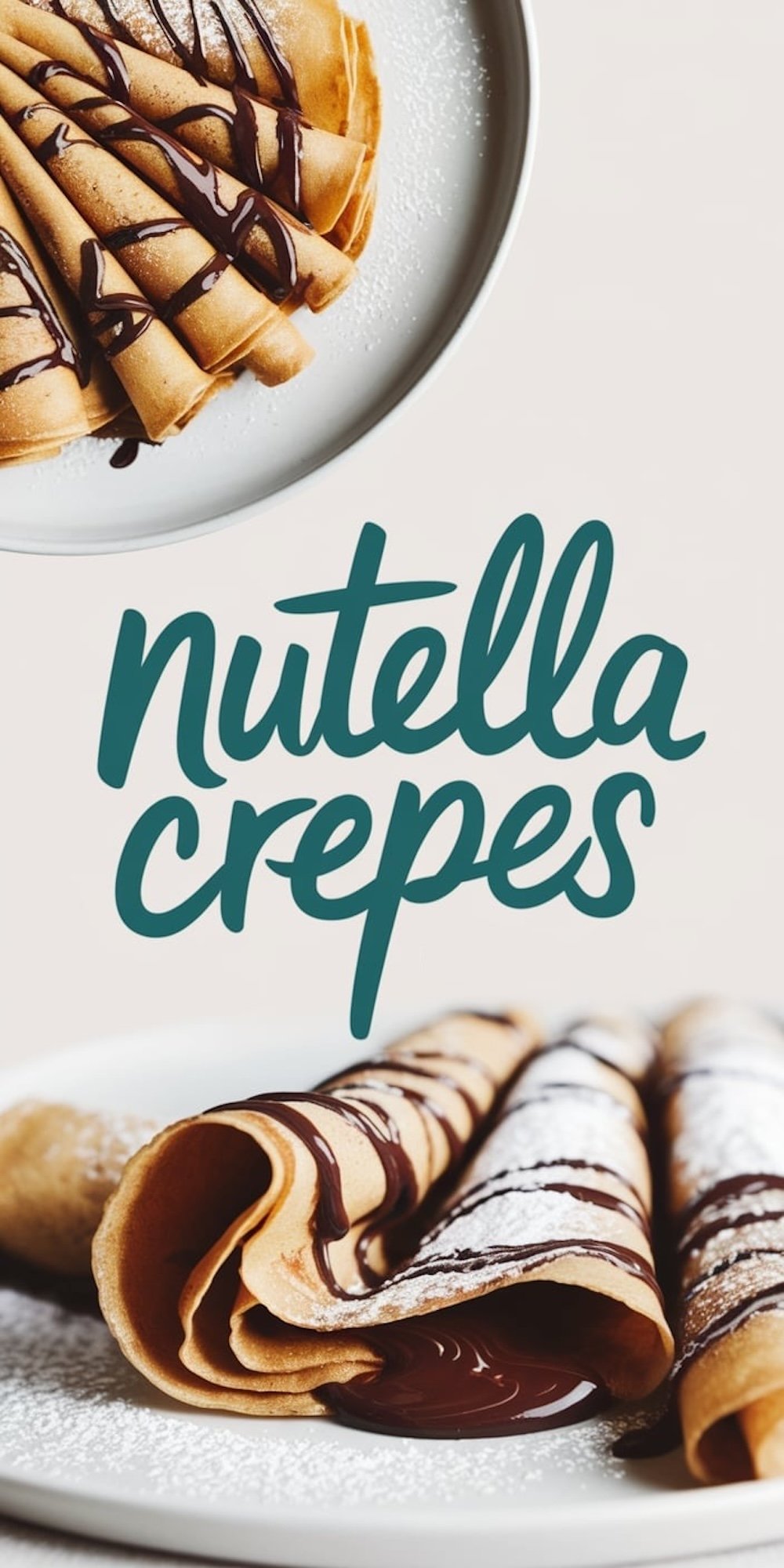 Delicate and buttery Nutella crepes drizzled with rich, melted chocolate and a dusting of powdered sugar. These crepes are thin, soft, and full of flavor, making them a crowd-pleaser for breakfast, brunch, or dessert. Pair them with fresh berries or whipped cream to take them to the next level. Each bite is sweet, chocolatey, and oh-so-satisfying. A must-try recipe for anyone craving an easy, indulgent treat.