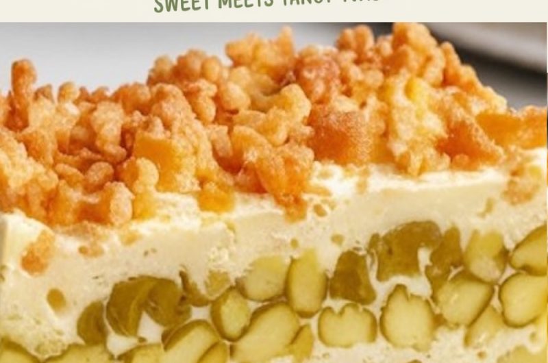 Sweet & Savory Pickle Dump Cake Recipe