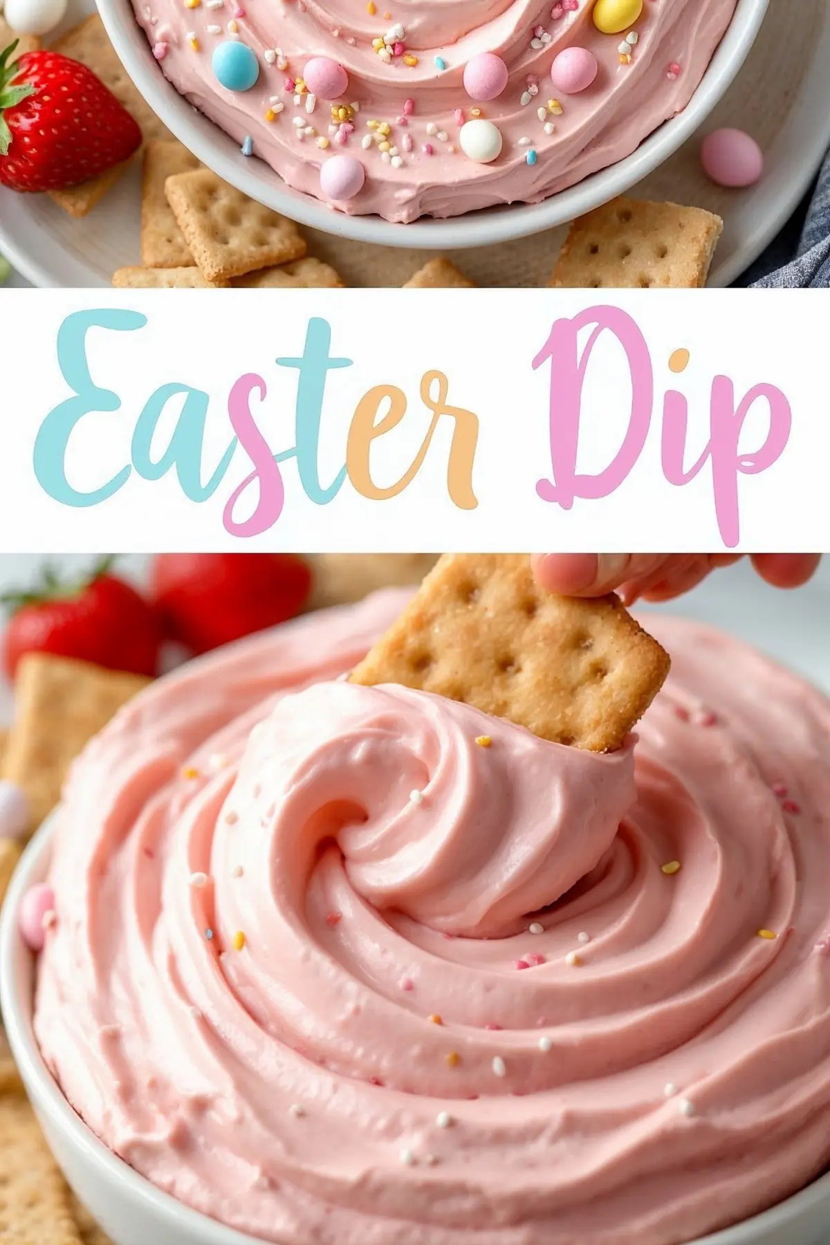 Simple Easter Dip Recipe: Creamy Pastel Sweetness