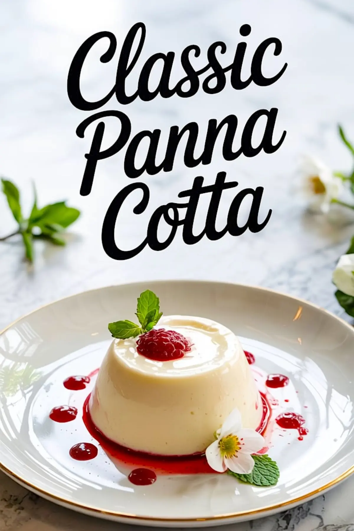 Panna Cotta Recipe with My Italian Twist