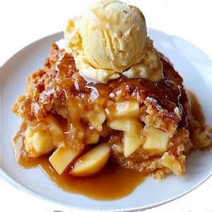 Caramel Apple Dump Cake