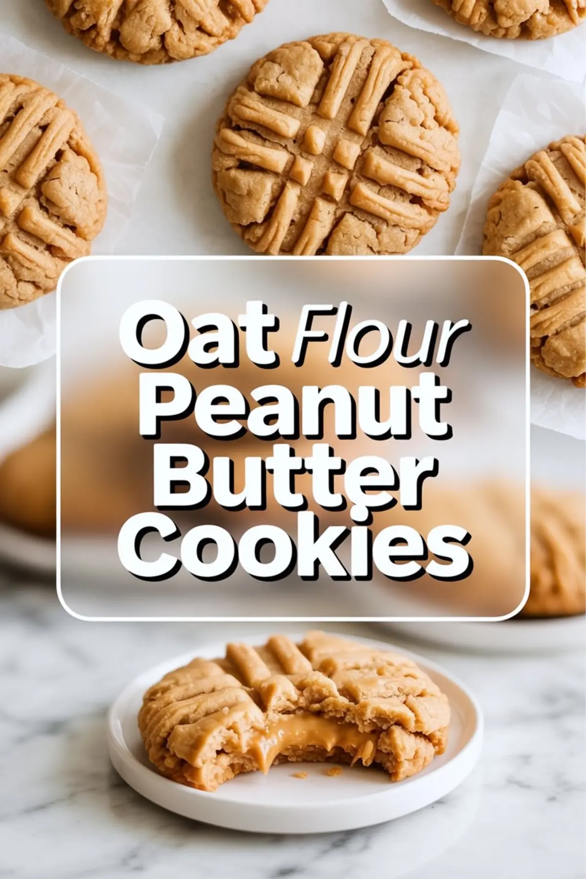 Oat Flour Peanut Butter Cookies – Easy & Healthy Treat