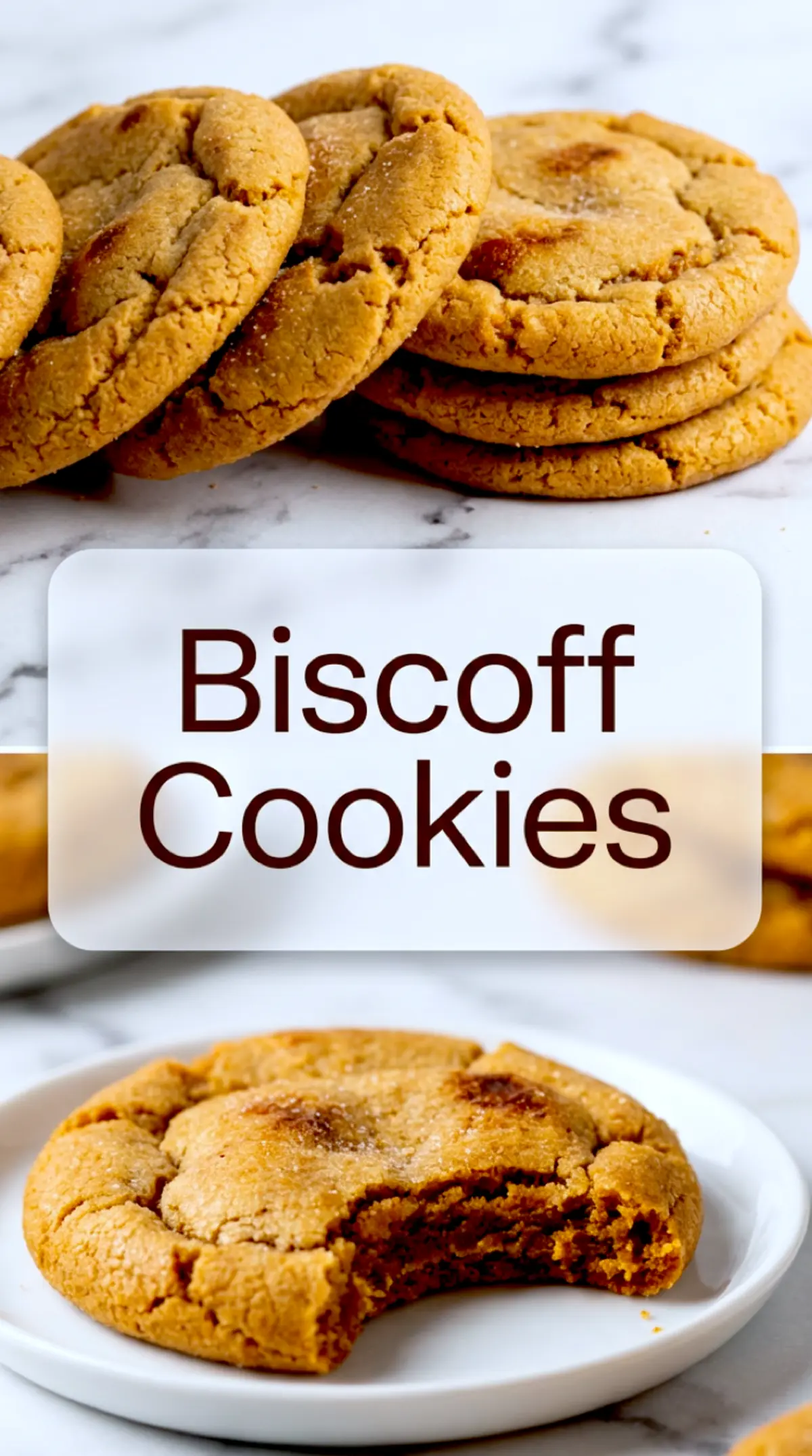 Soft Homemade Biscoff Cookies – Easy Cookie Butter Dessert Recipe