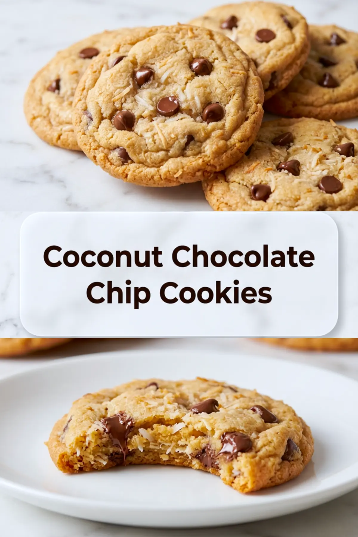 Chewy Coconut Chocolate Chip Cookies – Easy and Flavor-Packed Treat
