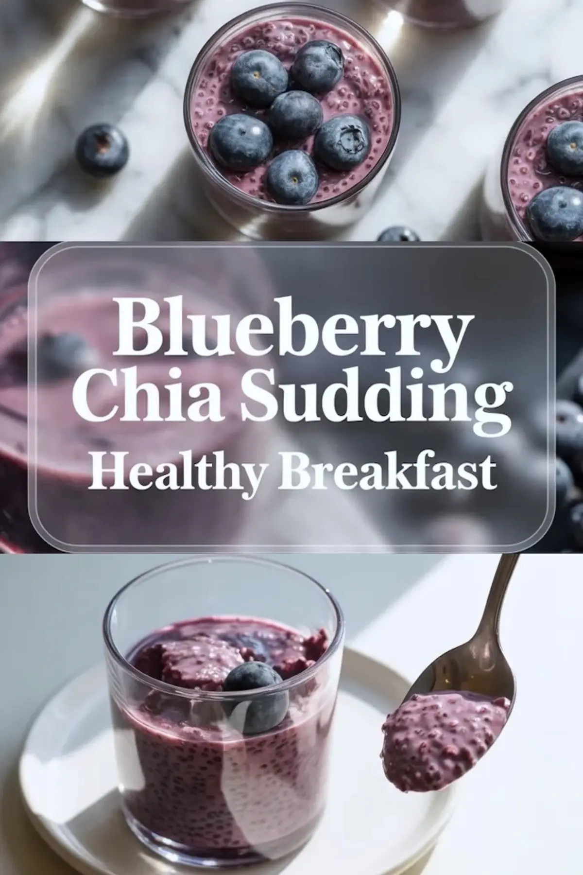 Blueberry Chia Seed Pudding – Easy Healthy Breakfast or Dessert