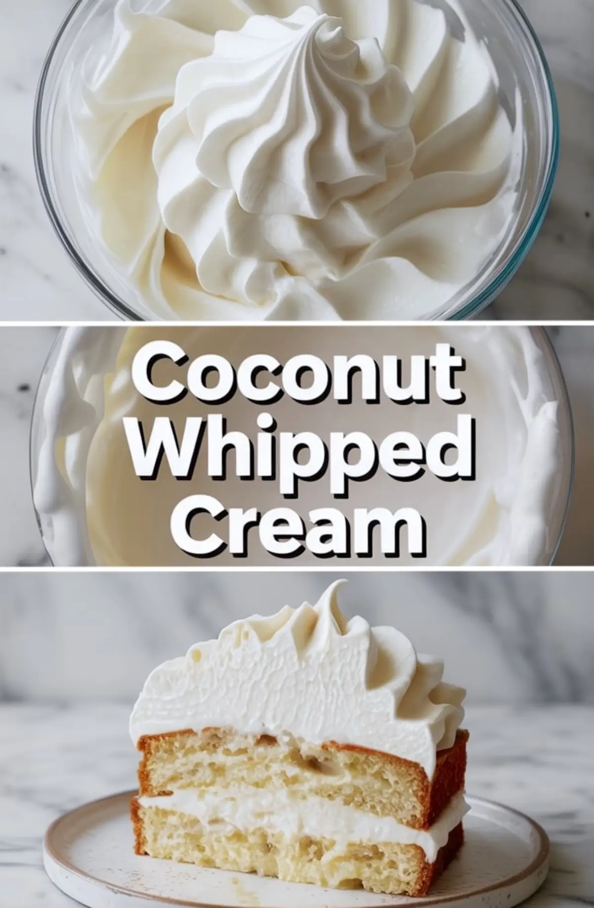 Coconut Whipped Cream Recipe (Dairy-Free & Fluffy)