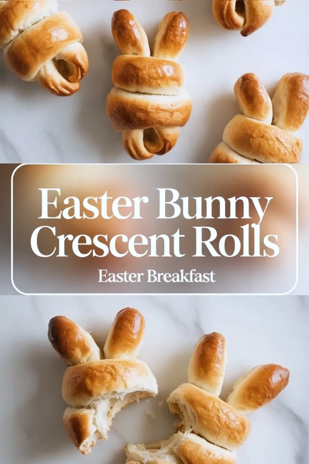 Easter Bunny Crescent Rolls: Adorable Bunny-Shaped Appetizers