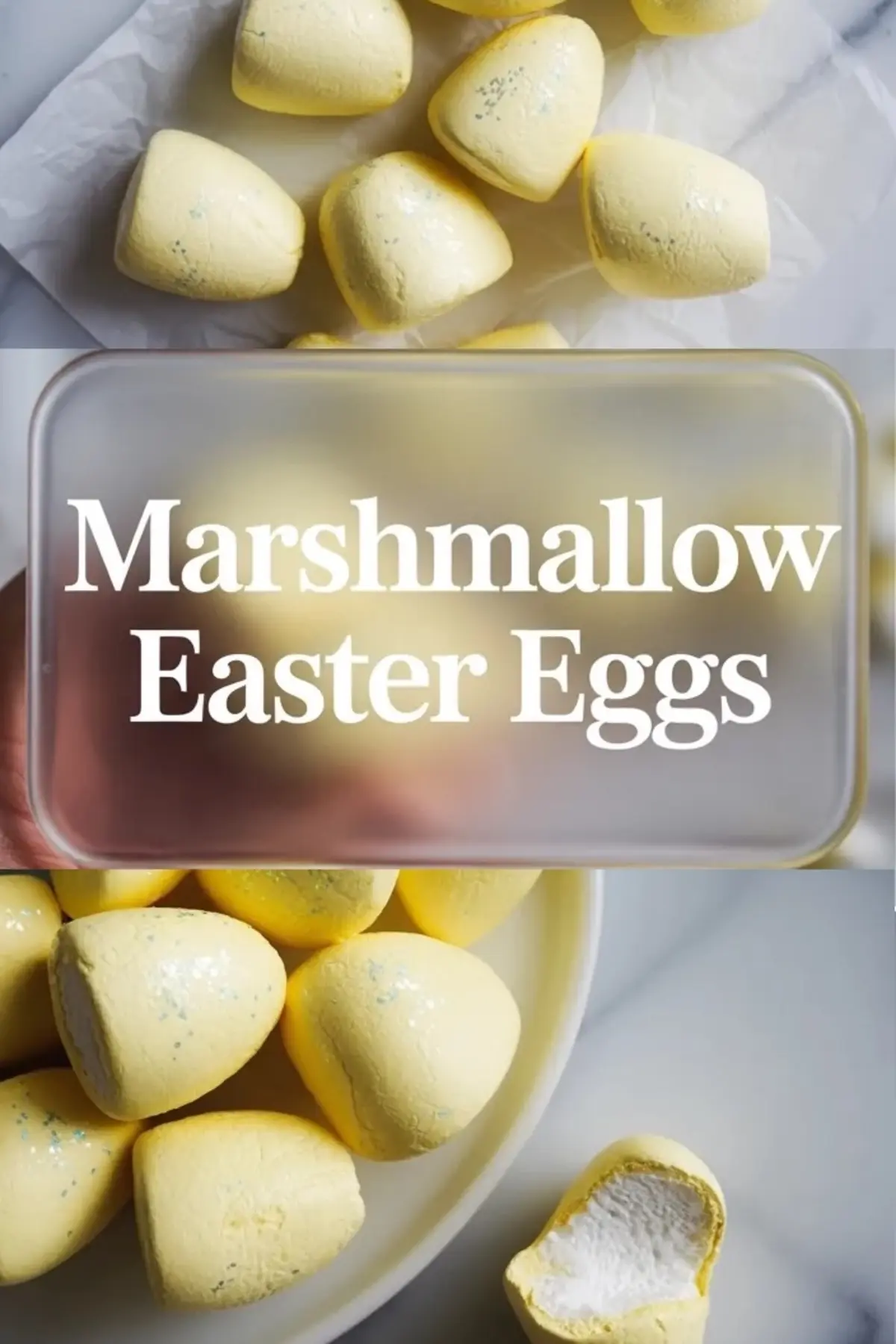 Marshmallow Easter Eggs: Homemade Easter Candy Treat