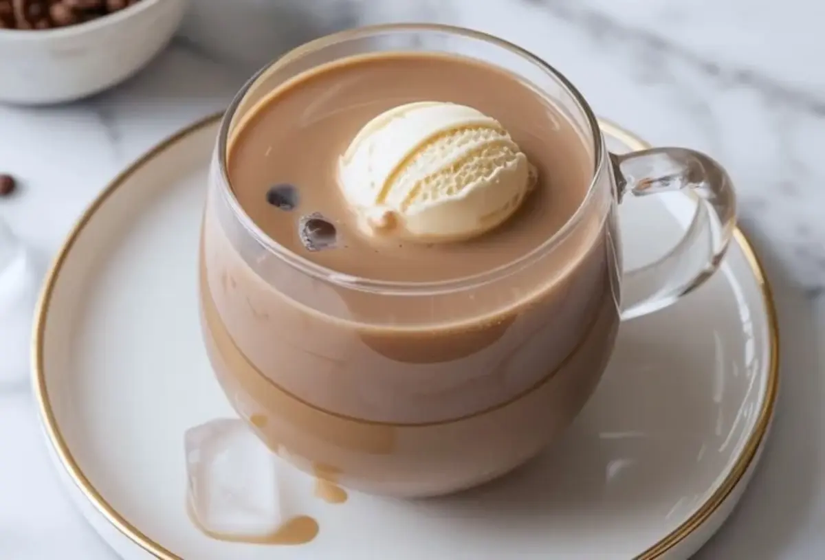 Coffee Punch – Easy Iced Coffee Punch With Ice Cream