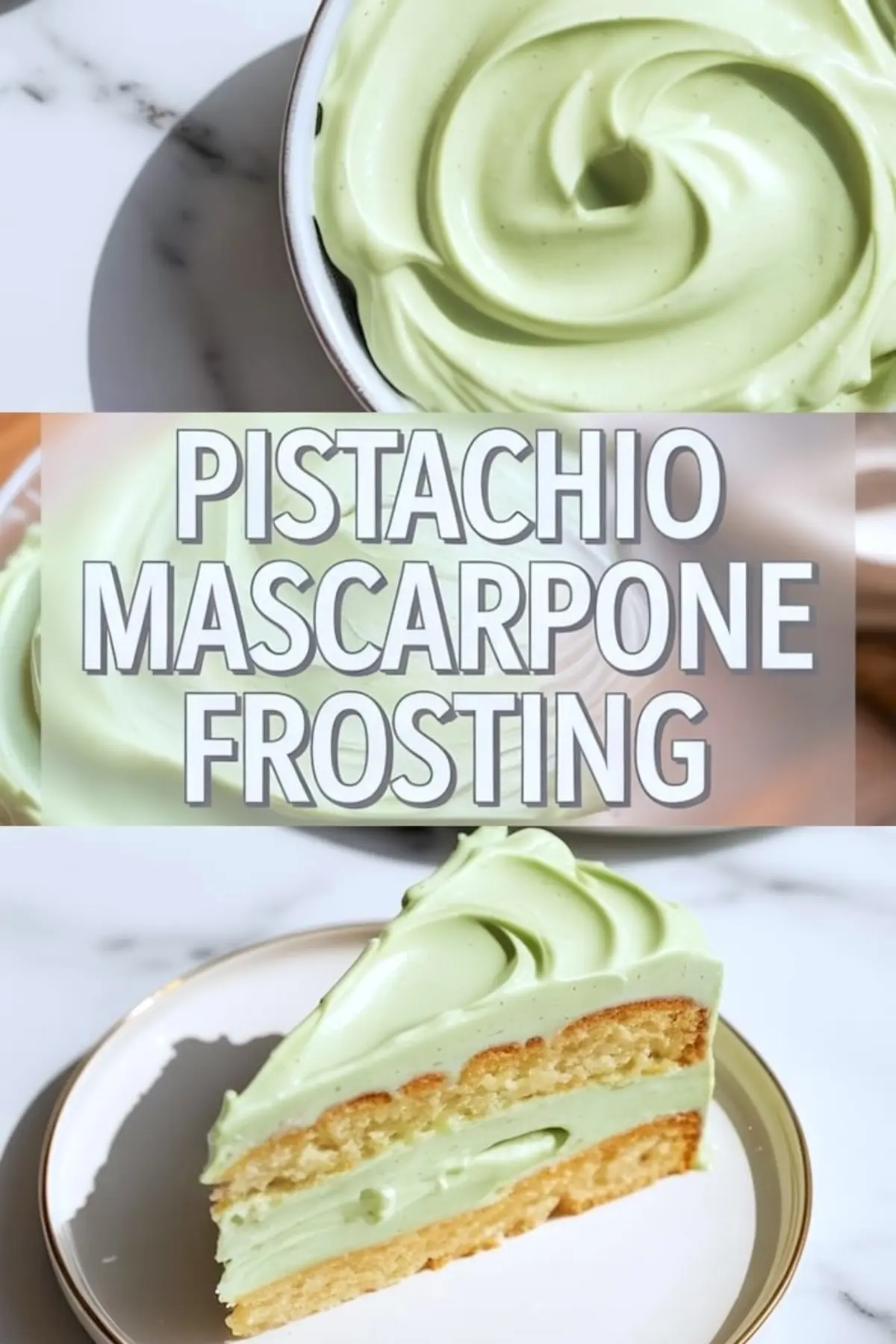 Pistachio Mascarpone Frosting – Easy Pistachio Icing with Creamy Mascarpone