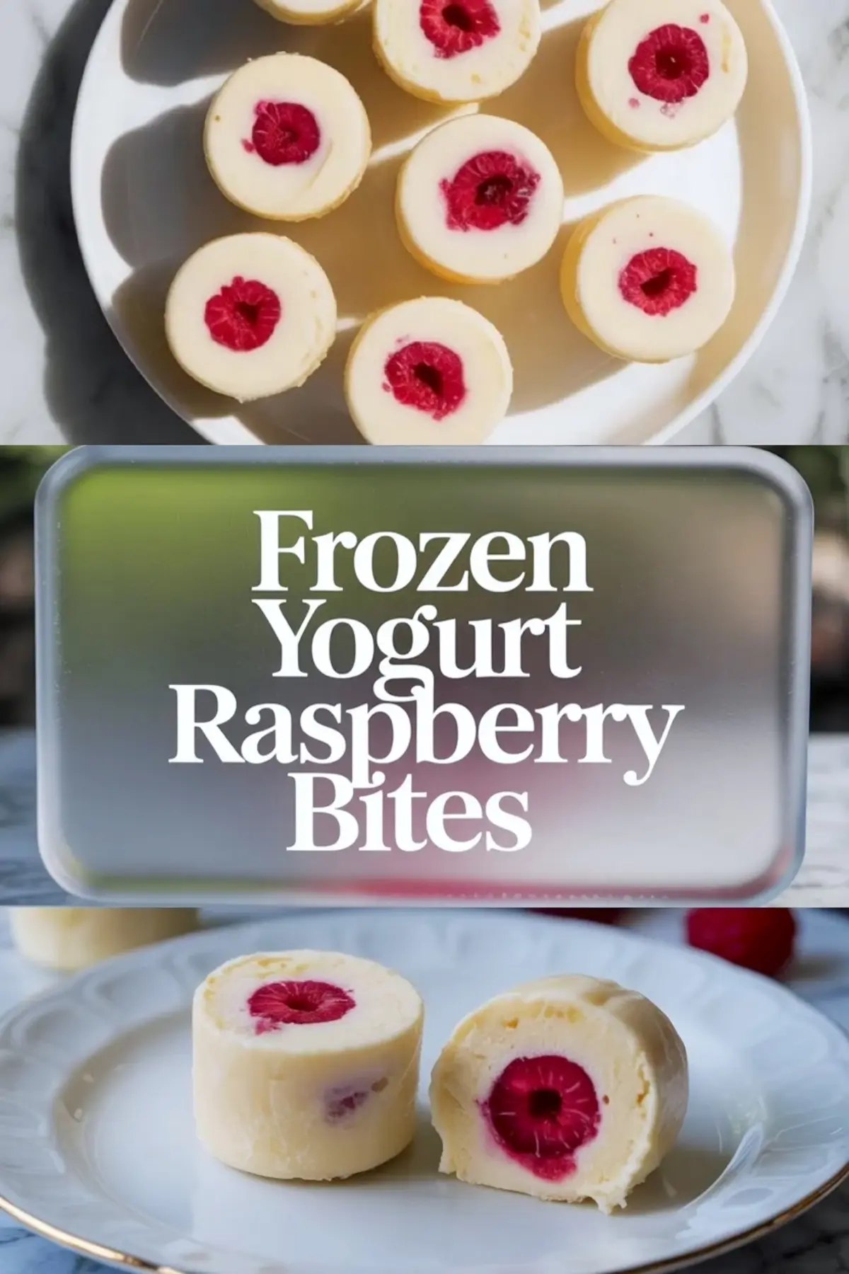 Frozen Yogurt Raspberry Bites Recipe – Easy Greek Yogurt Snack