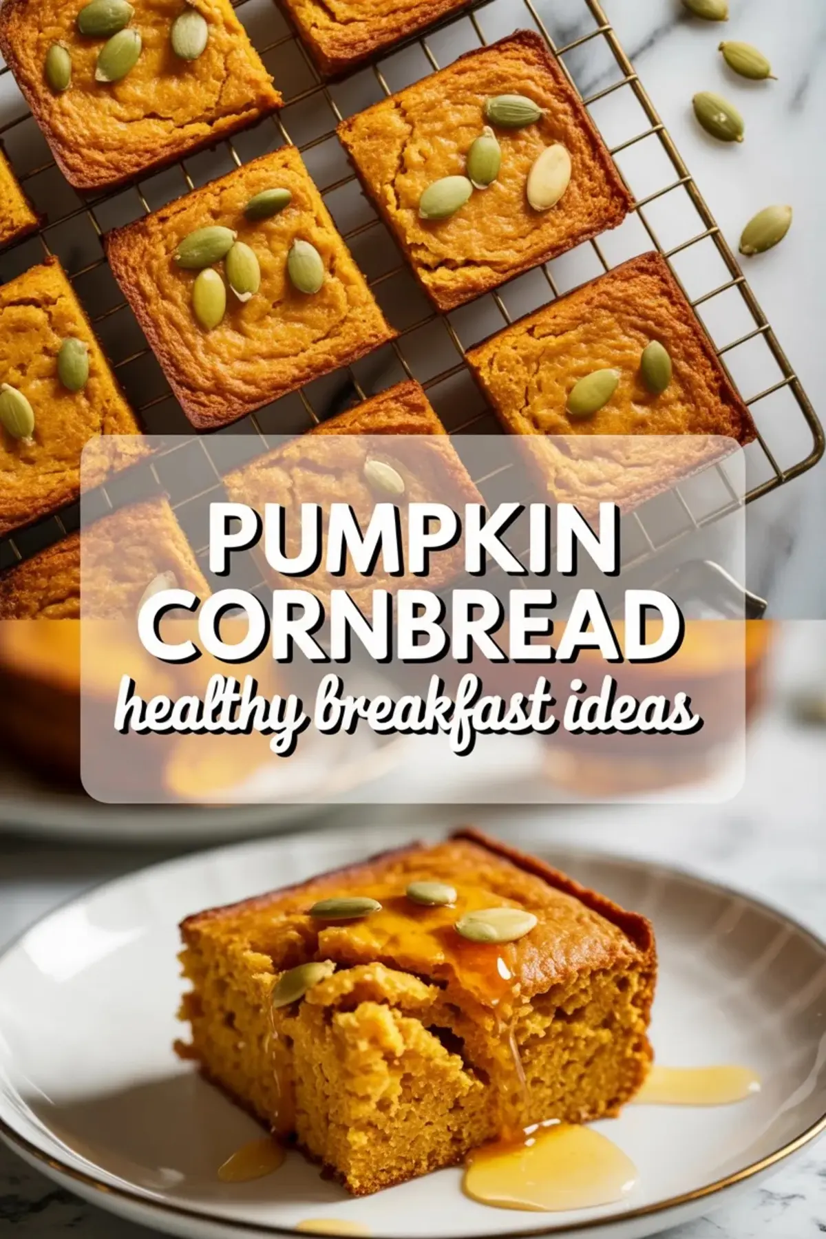 Pumpkin Cornbread Recipe – Moist Fall Cornbread with Pumpkin and Cornmeal