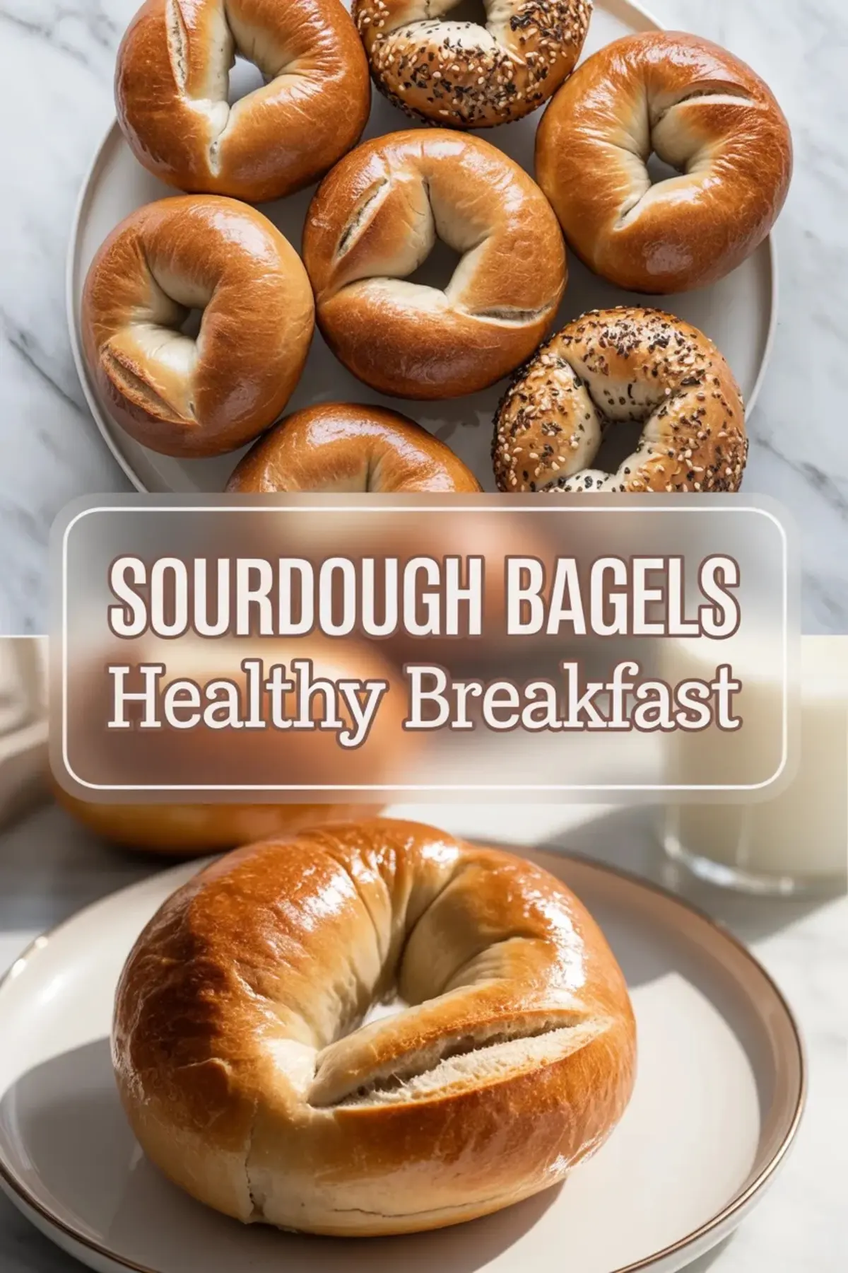 Sourdough Bagels Recipe – Chewy Homemade Bagels with Active Starter
