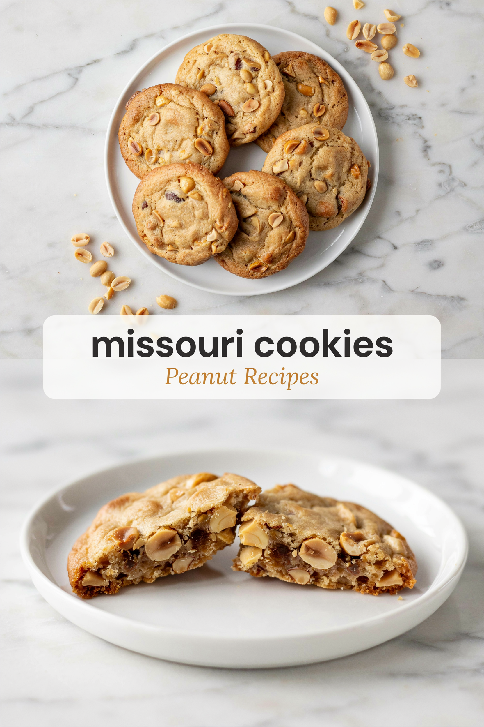 Missouri Cookies with Roasted Peanuts